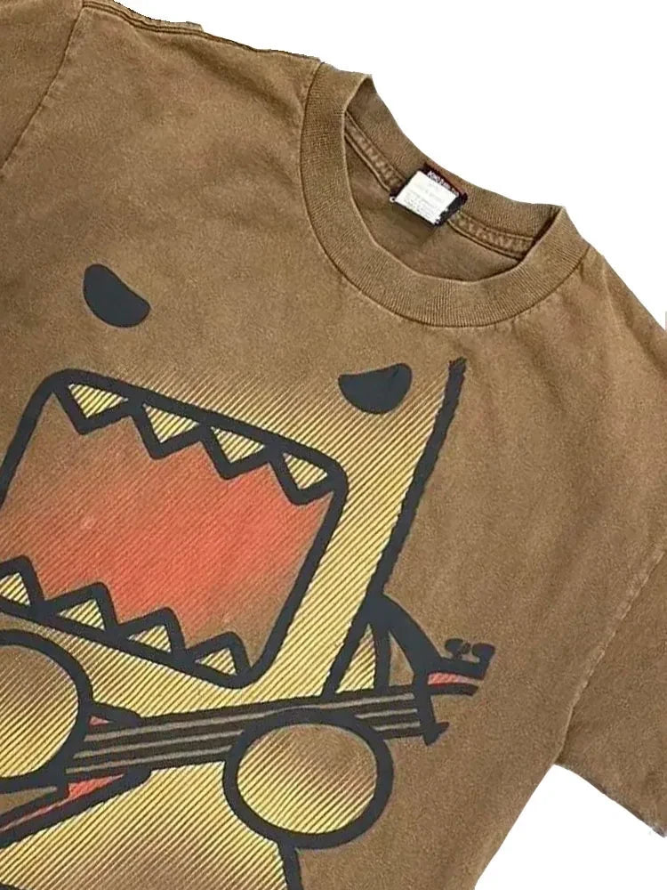 Domo Y2K Kawaii Oversized Tee