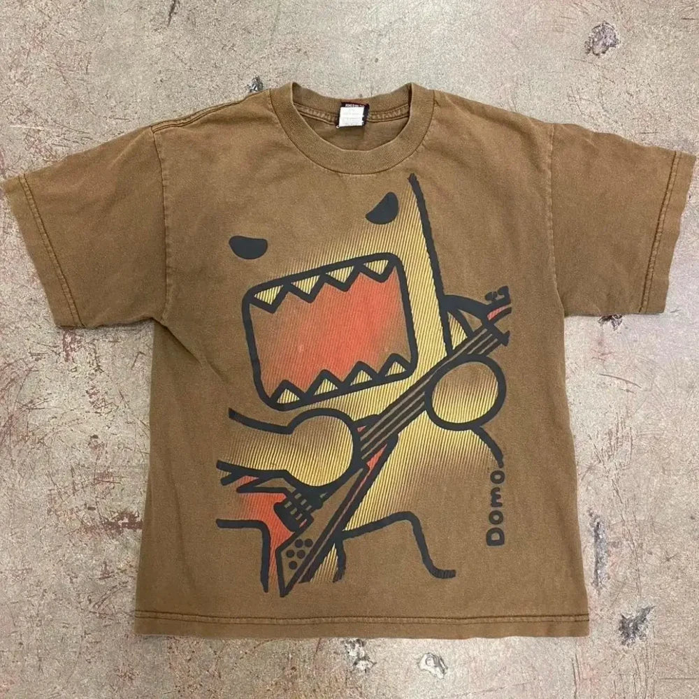Domo Y2K Kawaii Oversized Tee