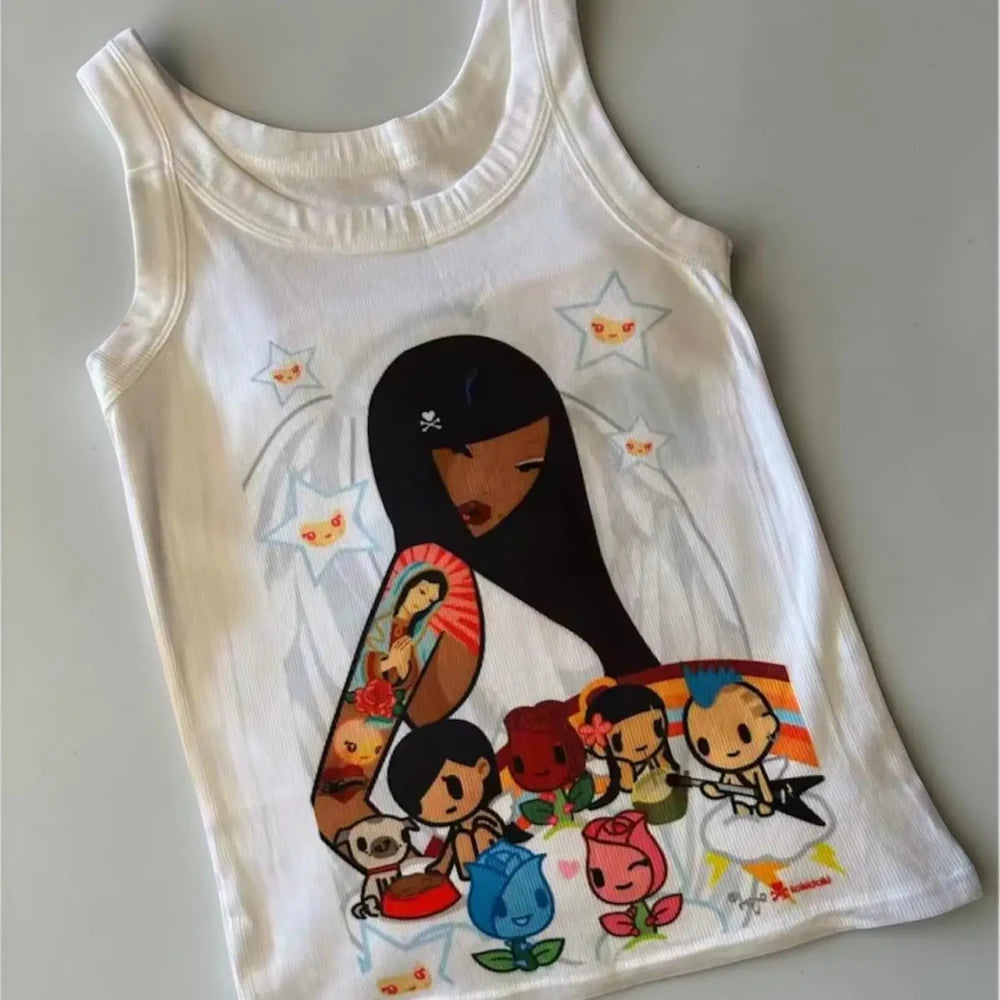 Y2K Tokidoki Inspired Tank