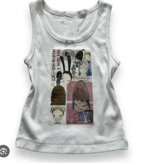 Y2K Tokidoki Inspired Tank