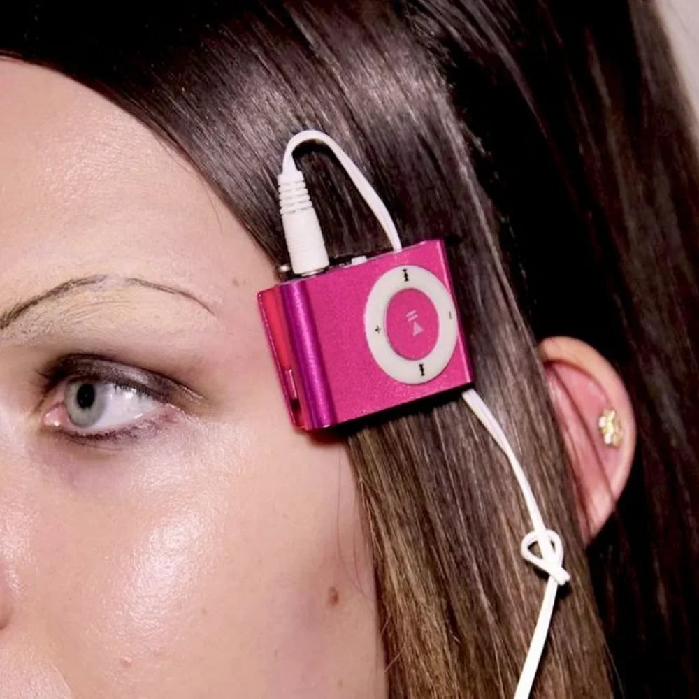 Retro Y2K MP3 Hair Clip