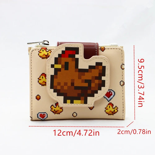 Stardew Valley Chicken Mini Wallet