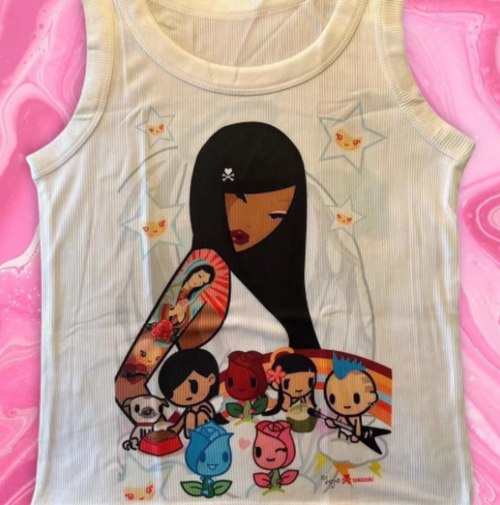 Y2K Tokidoki Inspired Tank