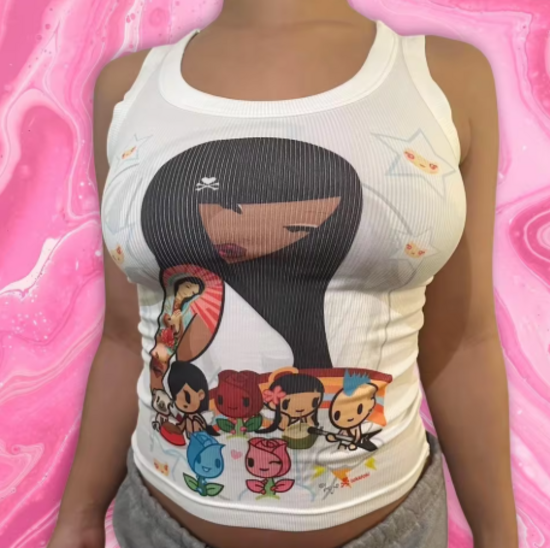 Y2K Tokidoki Inspired Tank